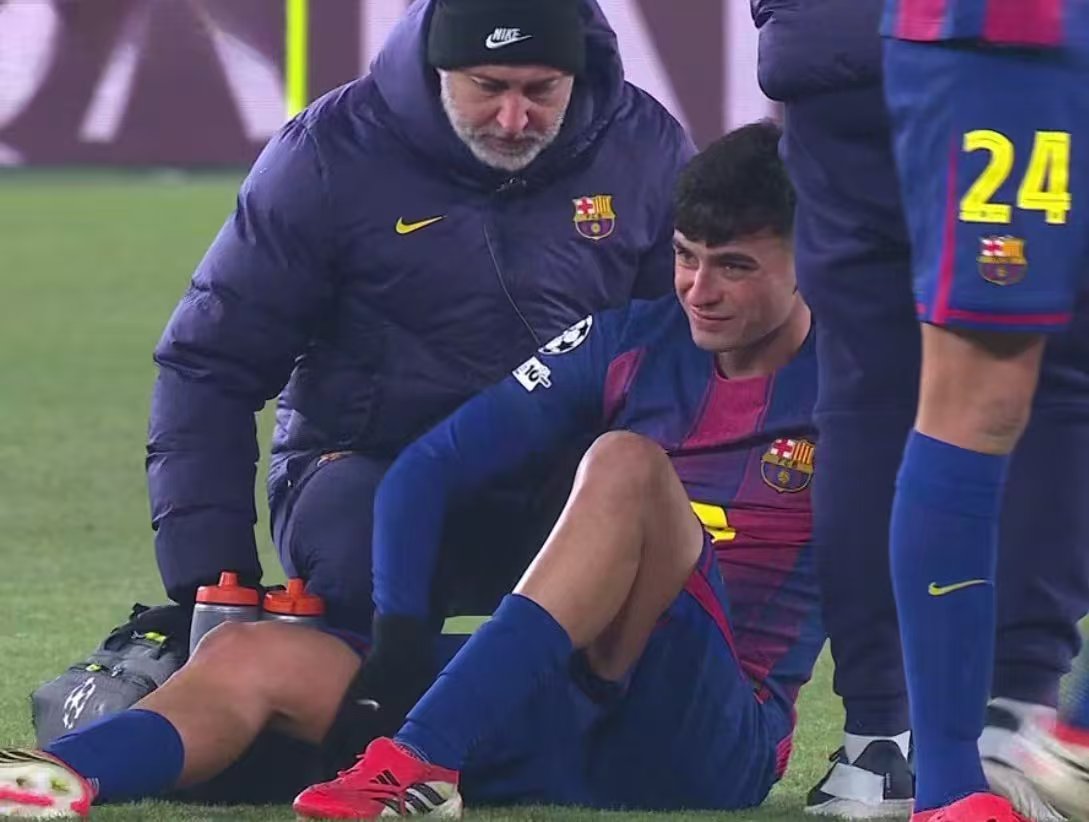 El peso de las lesiones: El dolor recurrente de Pedri y la crisis en el mediocampo del Barcelona